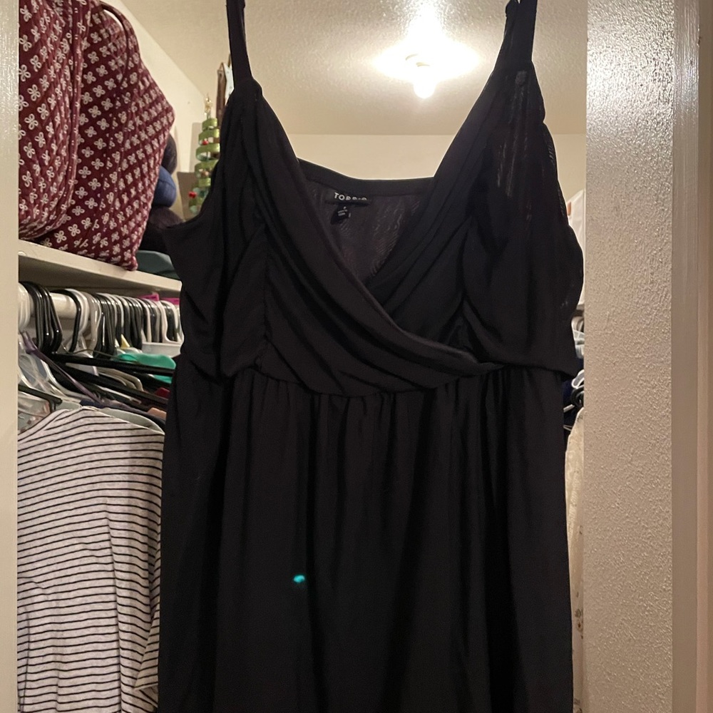 Black Torrid mesh cami